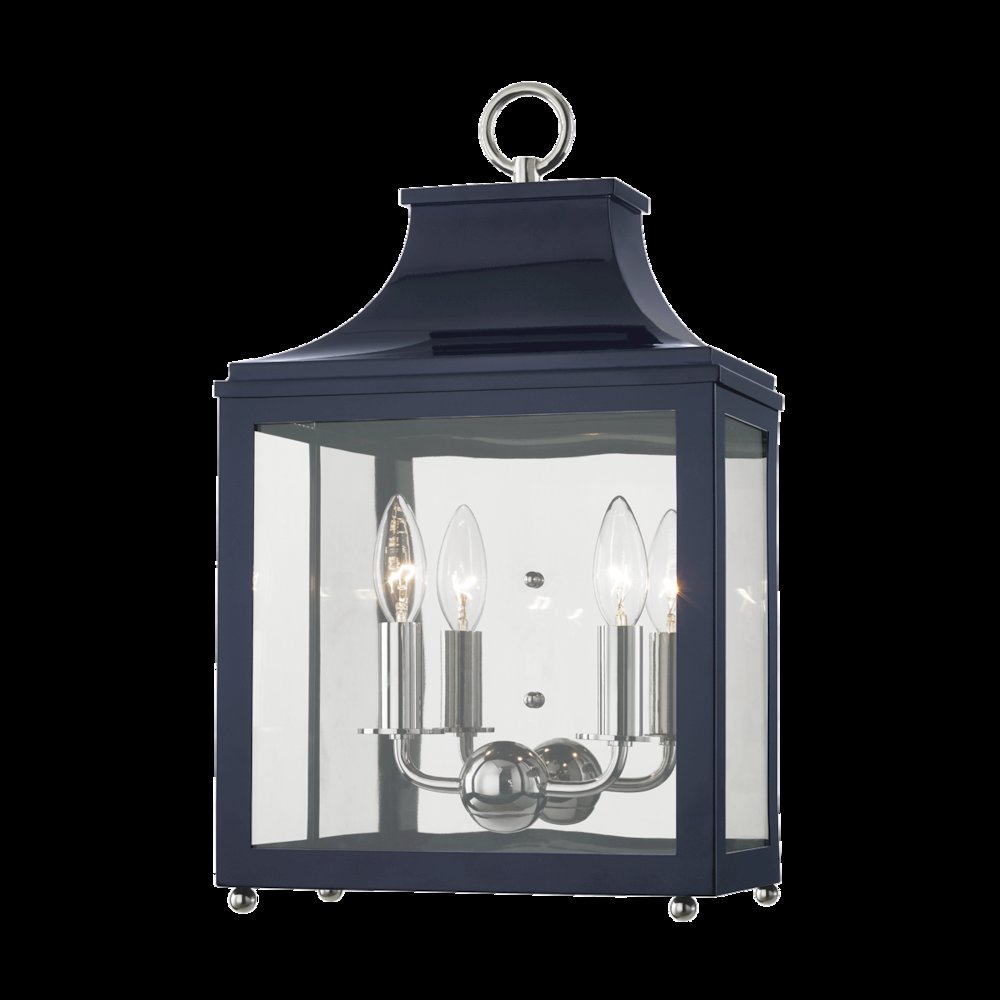 Leigh Wall Sconce, Polished Nickel. Picture 1