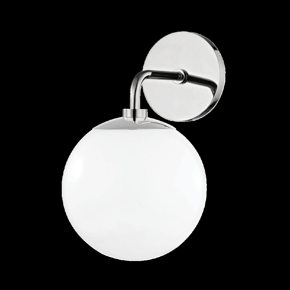 Stella Wall Sconce, Polished Nickel. Picture 1
