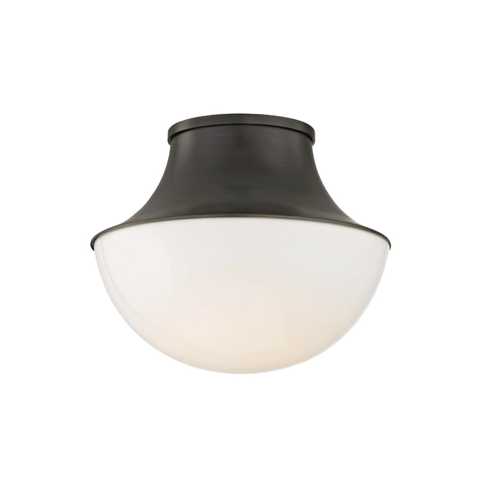 Lettie Flush Mount, Old Bronze. Picture 1