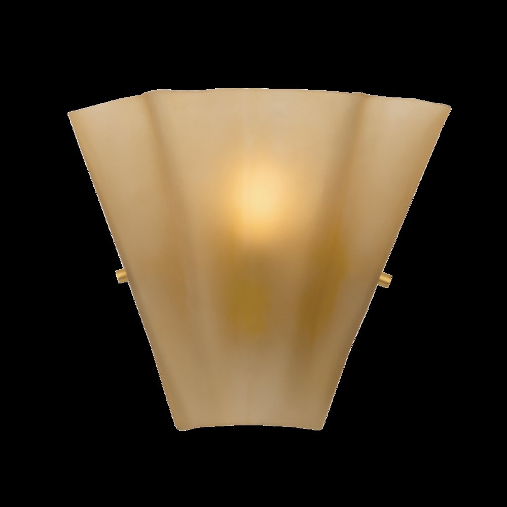 Queens Wall Sconce, Aged Brass. Picture 1