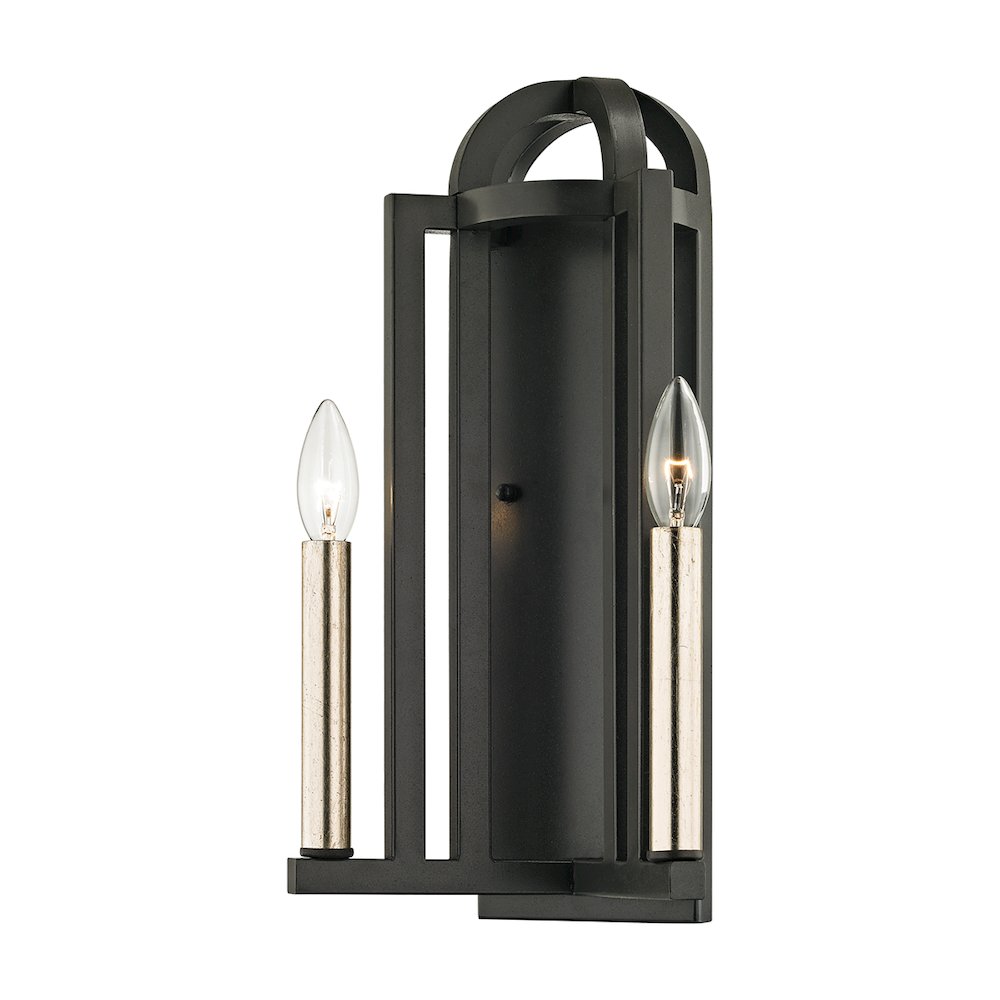 Grayson Wall Sconce, Textured Bronze. Picture 1