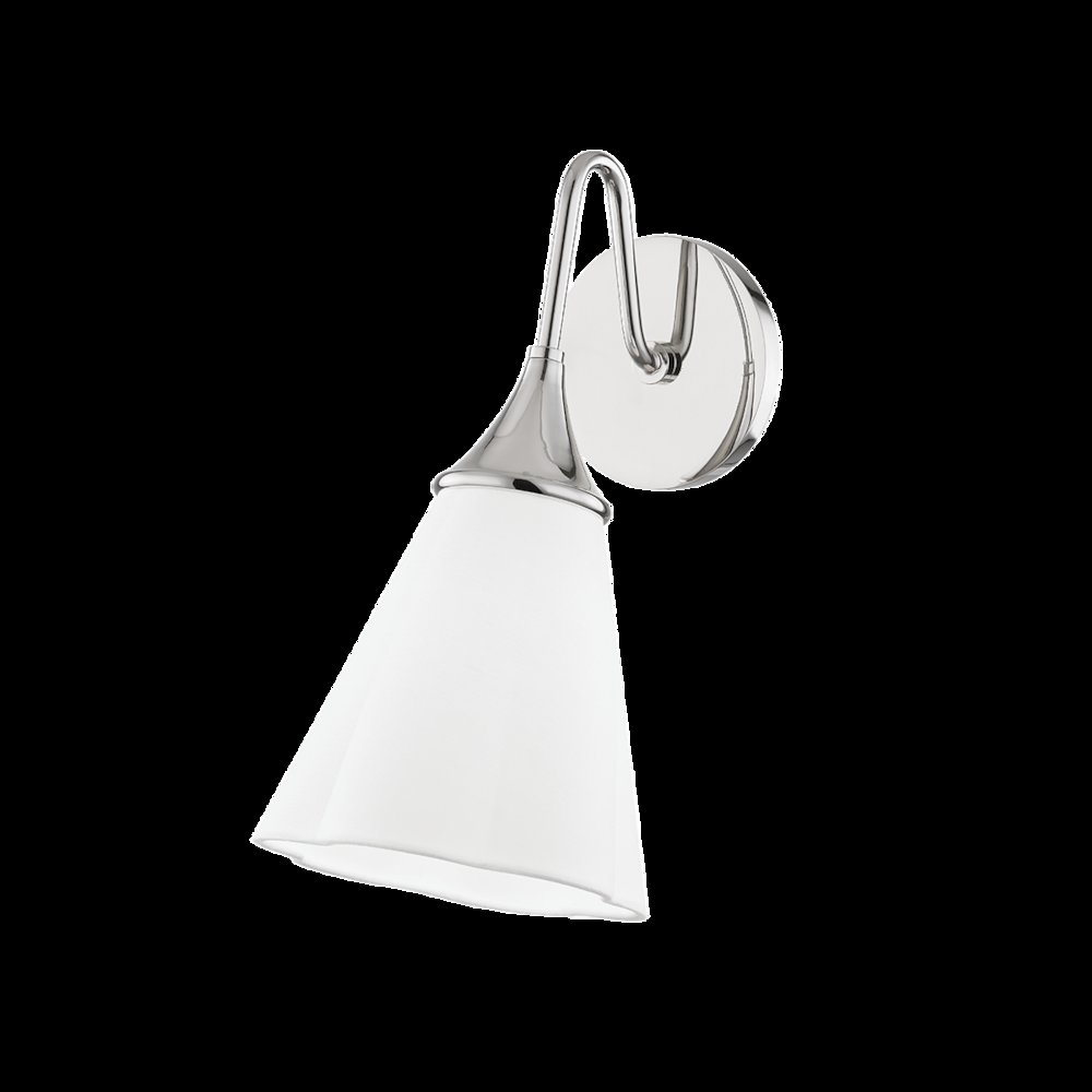 Mara Wall Sconce, Polished Nickel. Picture 1