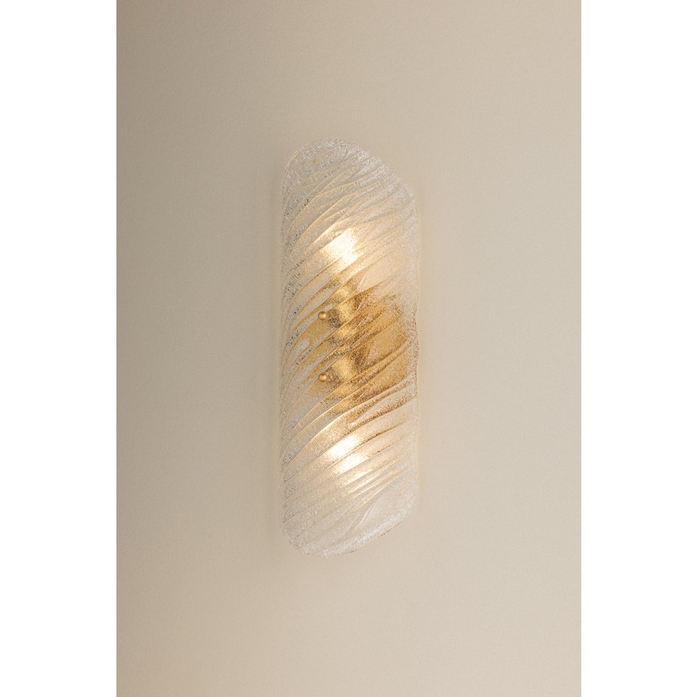 Shelley Wall Sconce, Vintage Gold Leaf. Picture 4