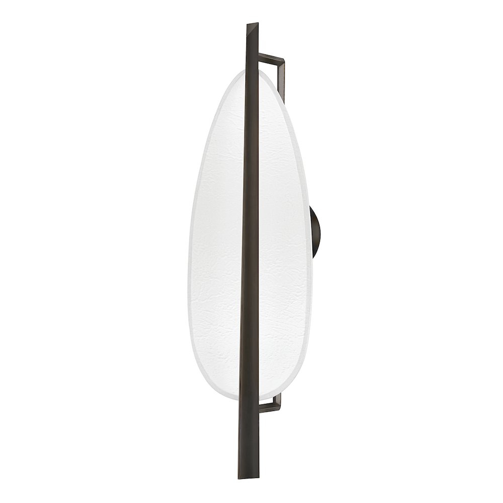 Ithaca Wall Sconce, Black Nickel. Picture 1
