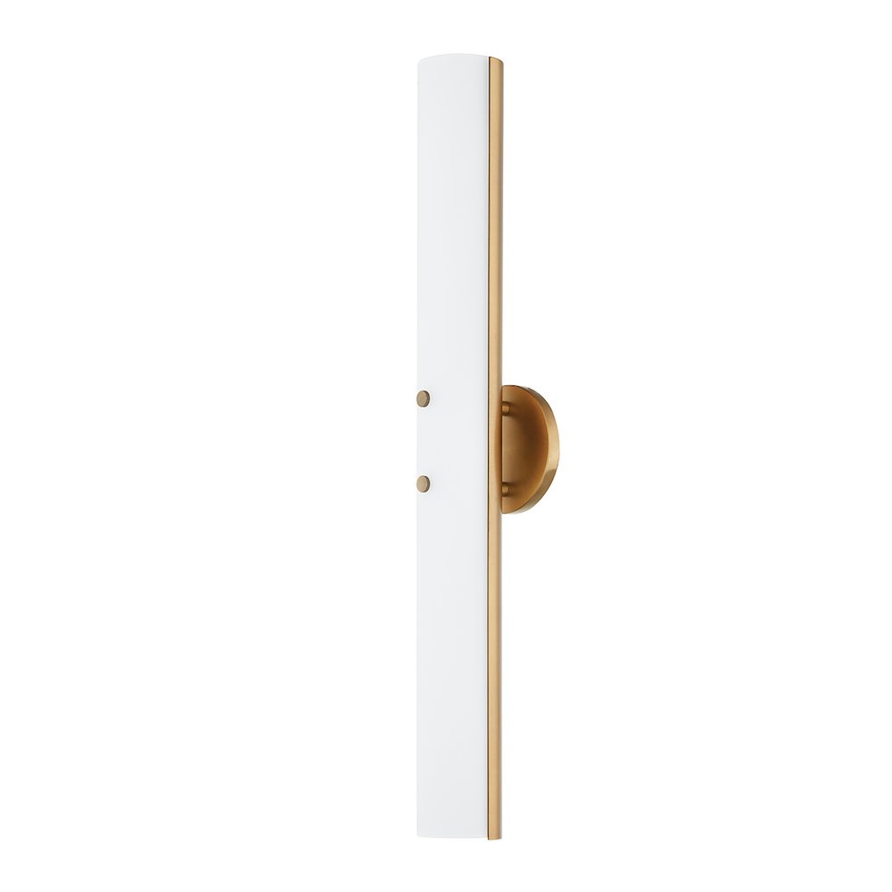 Titus Wall Sconce, Patina Brass. Picture 1