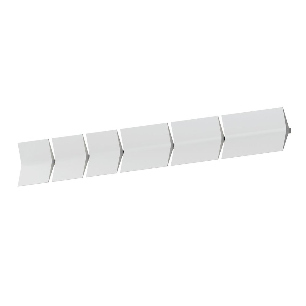 Turo Wall Sconce, Satin White. Picture 1