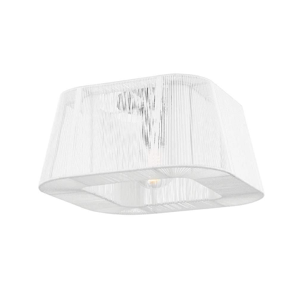 Verona Beach Flush Mount, Old Bronze. Picture 1