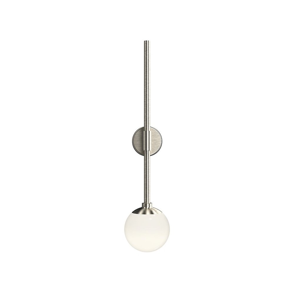 Sabon Wall Sconce, Satin Nickel. Picture 1