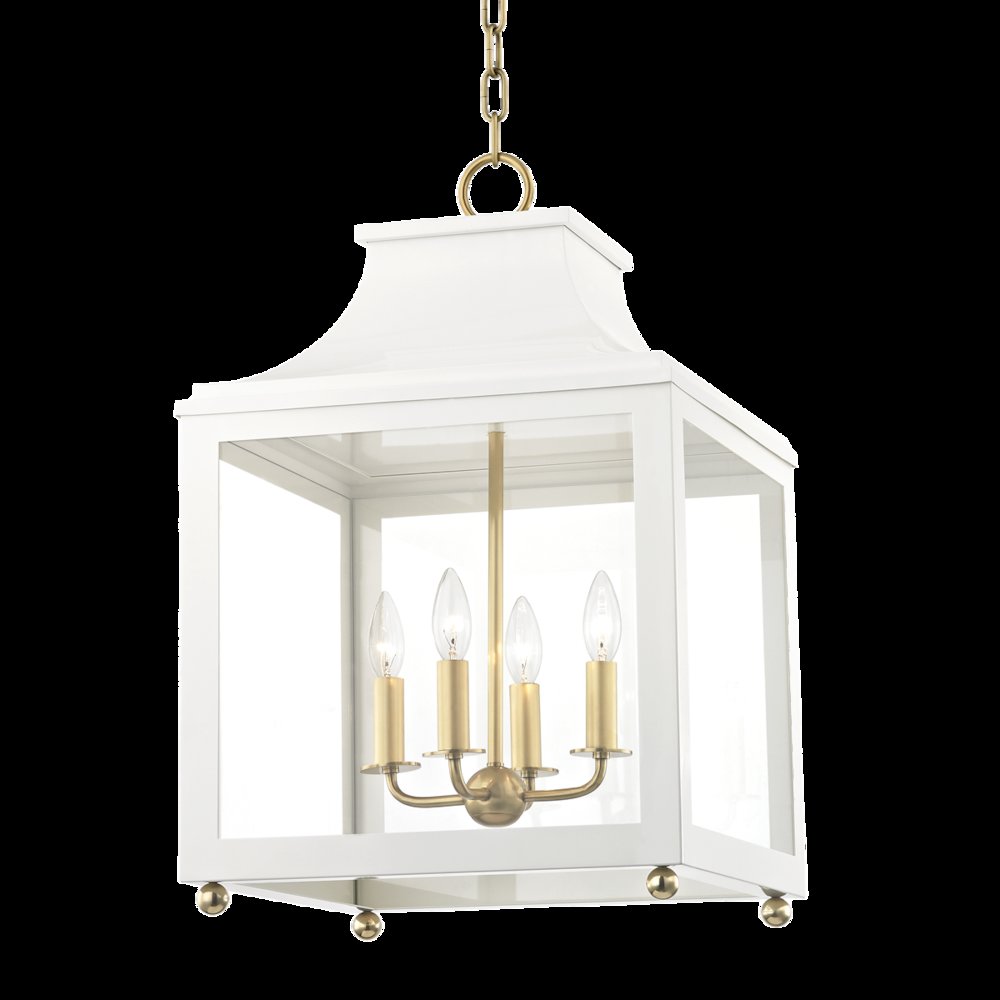 Leigh Lantern, Aged Brass. Picture 1