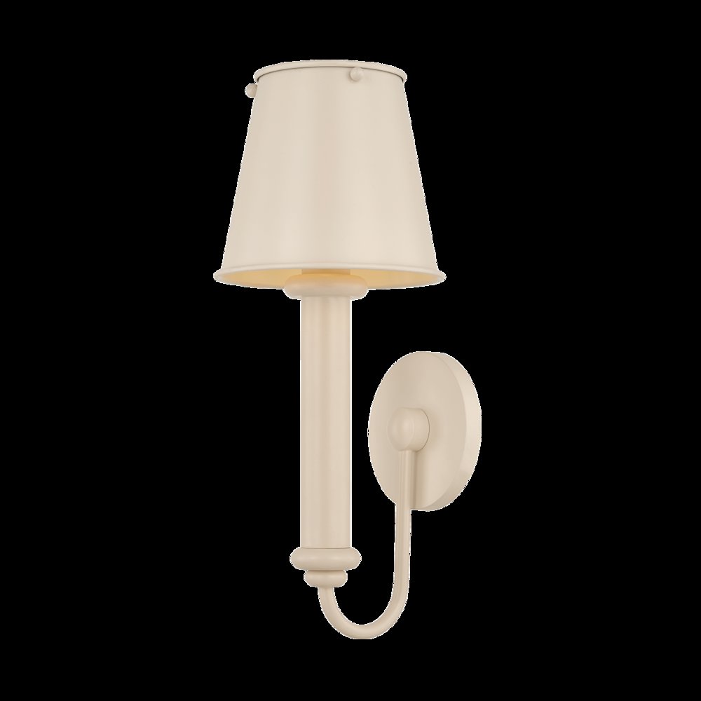 Yara Wall Sconce, Soft Bisque. Picture 1