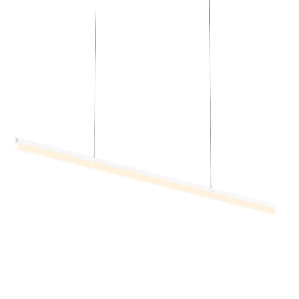 Stiletto Pendant, Satin White. Picture 1