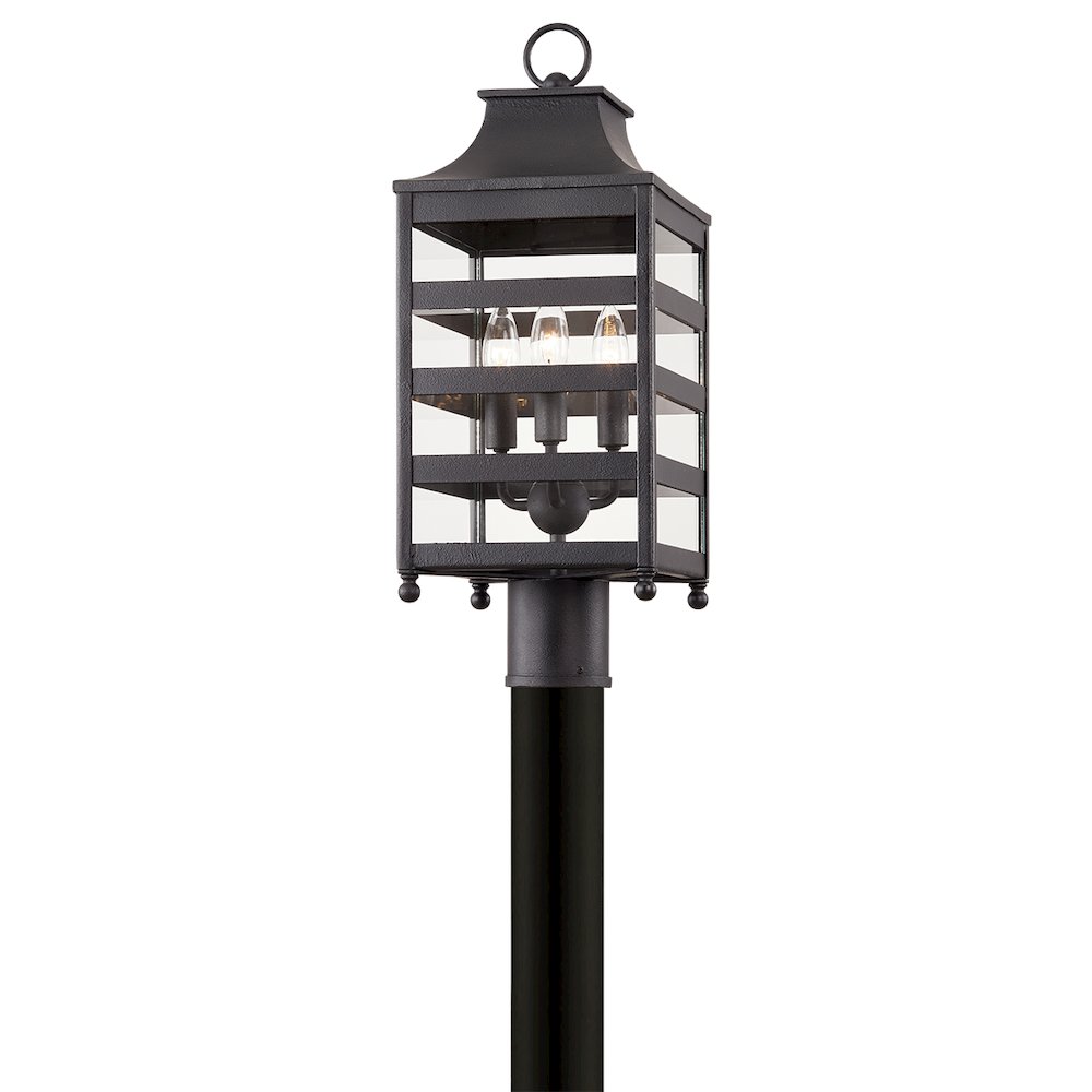 Holstrom Exterior Post, Forged Iron. Picture 1