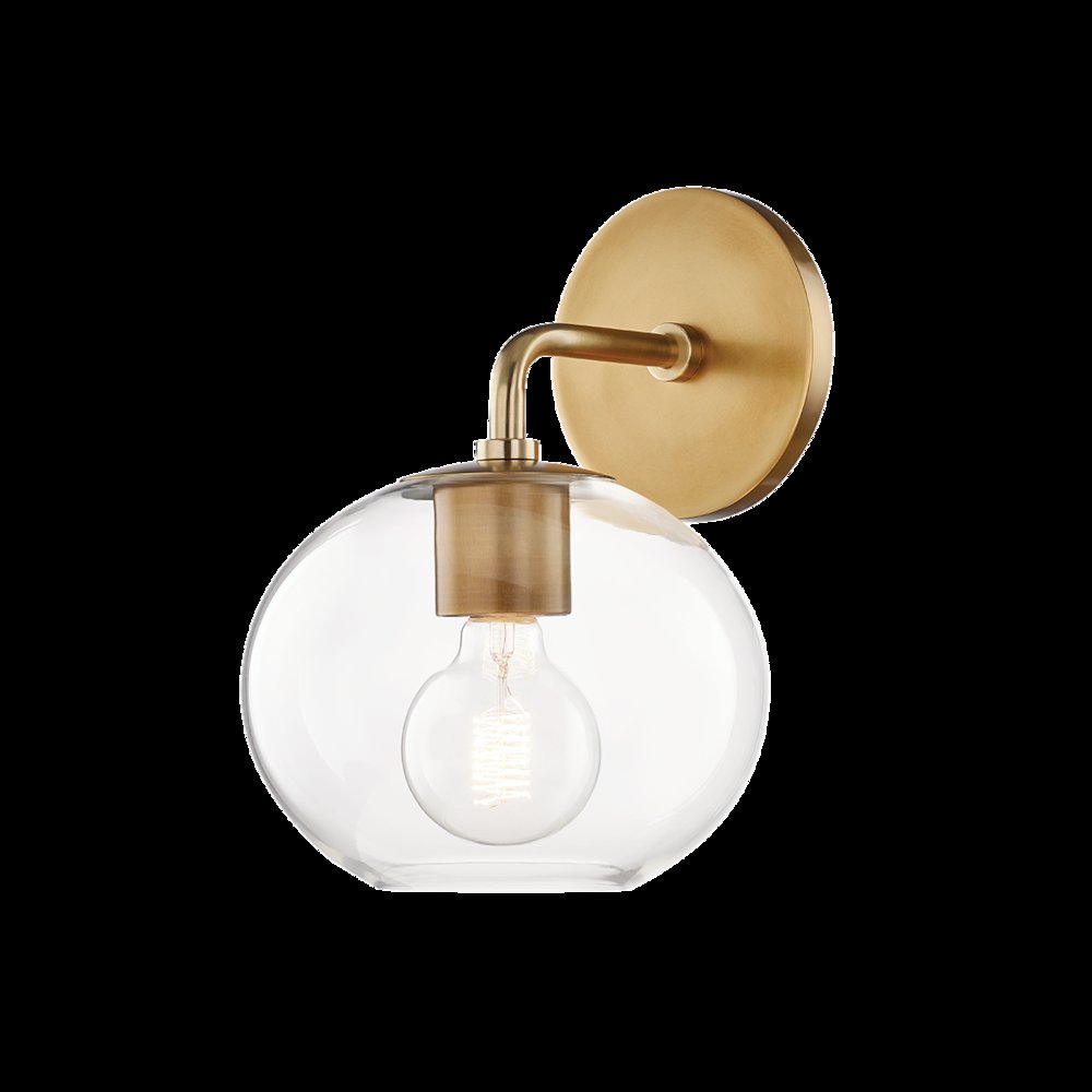 Margot Wall Sconce, Aged Brass. Picture 1