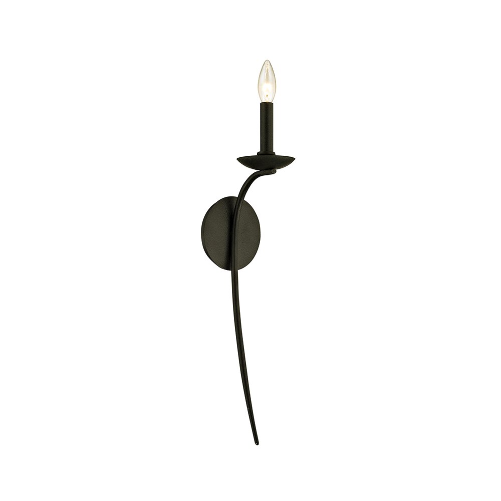 Sawyer Wall Sconce, Forged Iron. Picture 1
