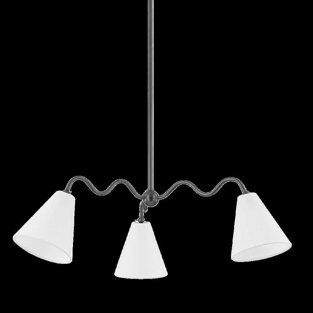 Onda Chandelier, Old Bronze. Picture 1