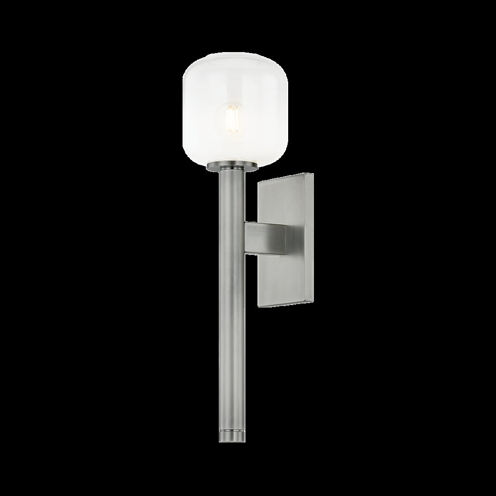 Axton Wall Sconce, Vintage Pewter. Picture 1