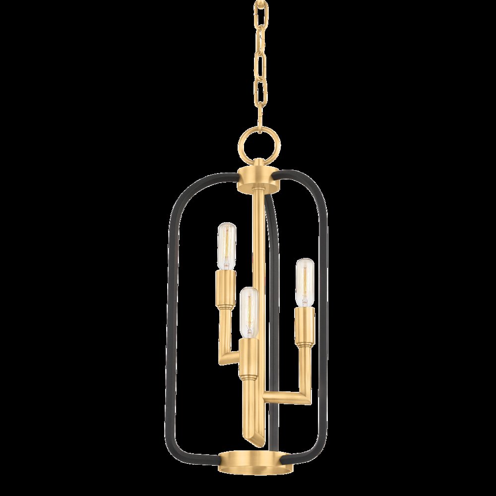 Angler Lantern, Aged Brass. Picture 1