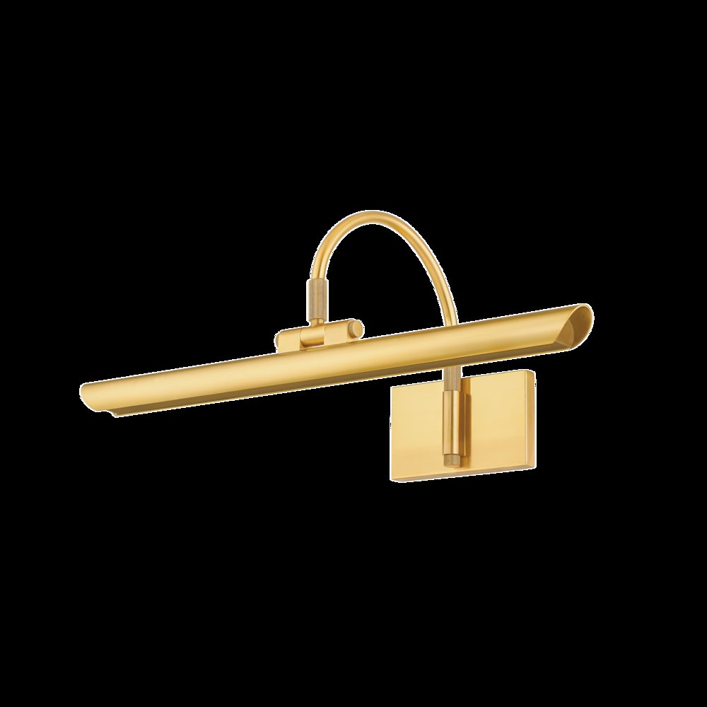 Elowen Picture Light, Aged Brass. Picture 1