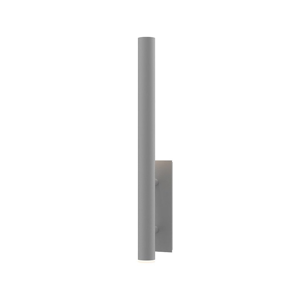 Flue Wall Sconce, Textured Gray. Picture 1