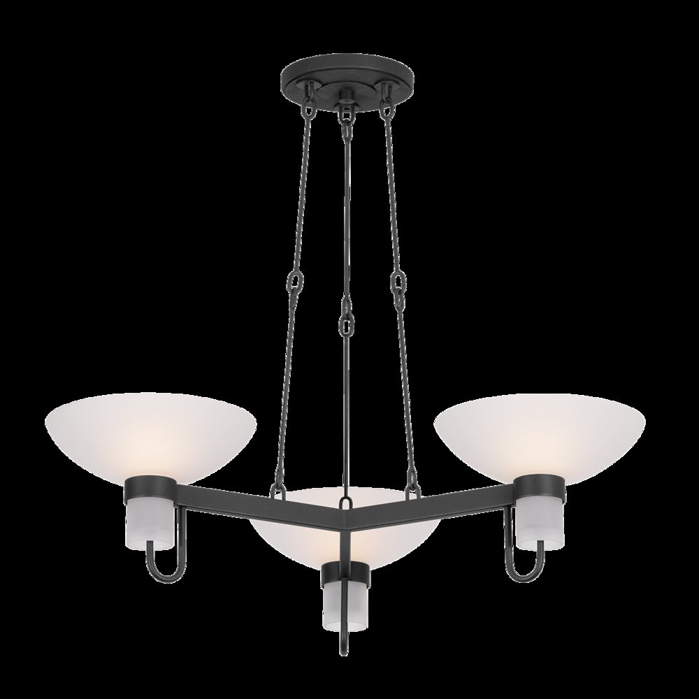 Arturo Chandelier, Textured Bronze, Hl. Picture 1
