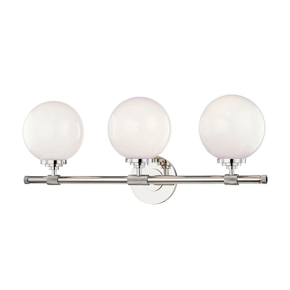 Bowery Bath And Vanity, Polished Nickel. Picture 1