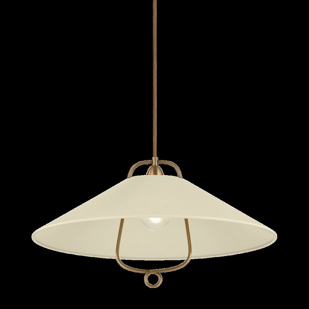 Pawley Pendant, Historic Bronze. Picture 1
