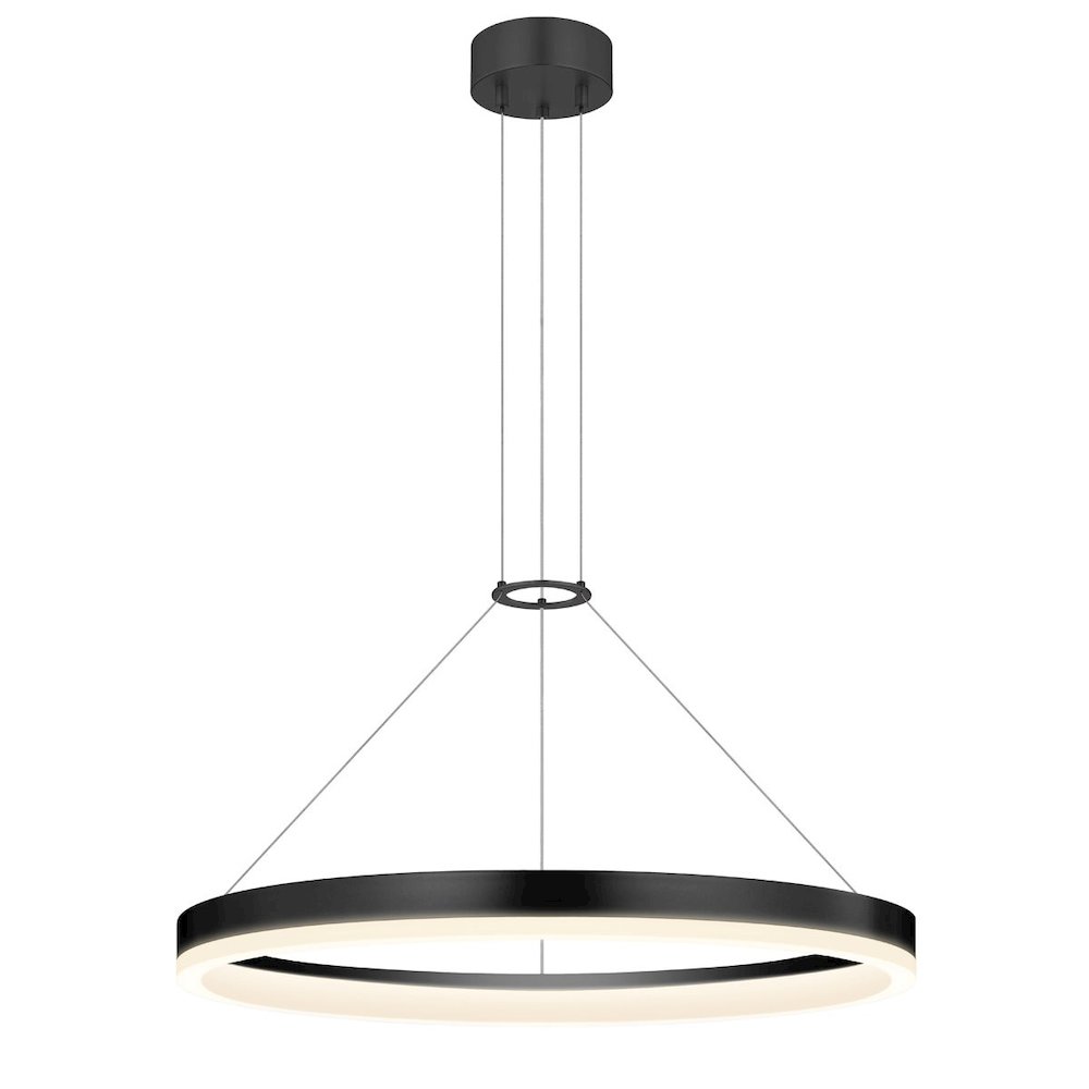 Corona Pendant, Satin Black. Picture 1