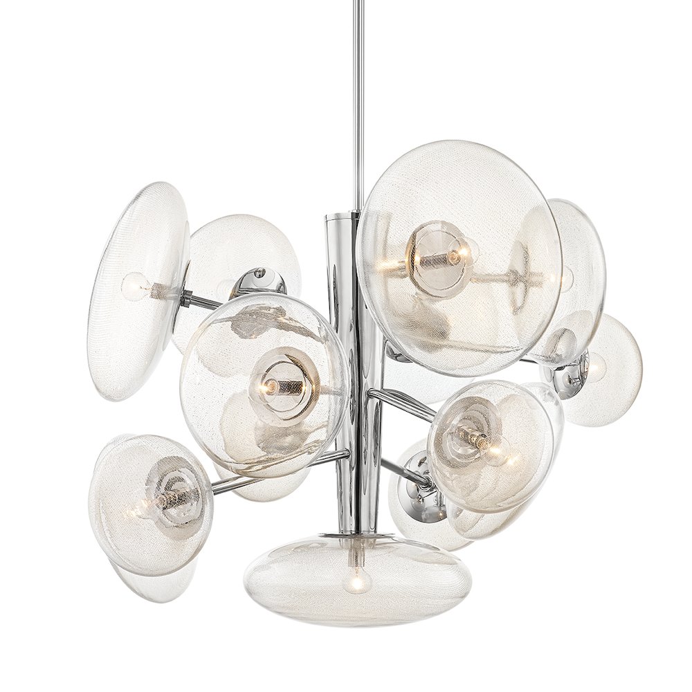 Opera Chandelier, Polished Nickel. Picture 1