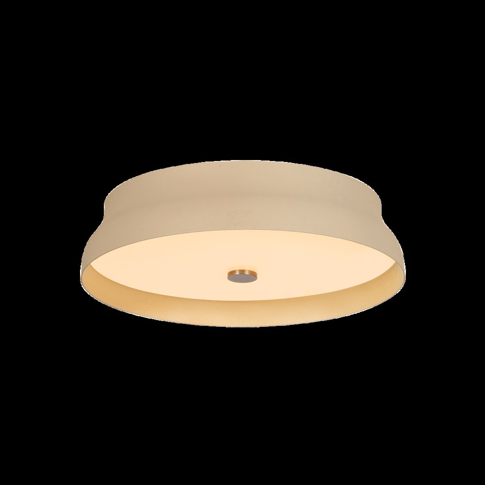 Shore Flush Mount, Patina Brass. Picture 1