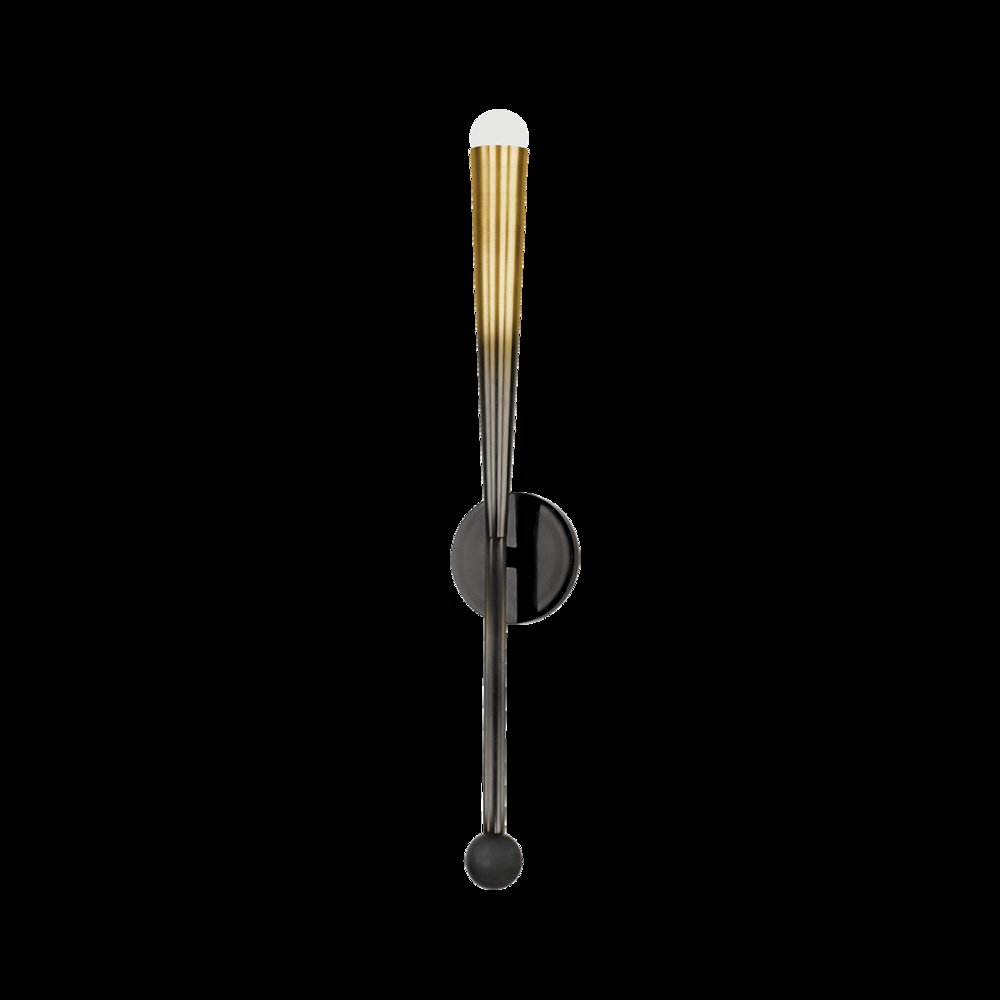 Adley Wall Sconce, Gradient Brass. Picture 1