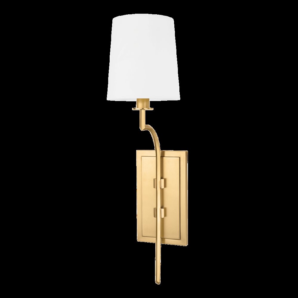 Glenford Wall Sconce, Aged Brass. Picture 1
