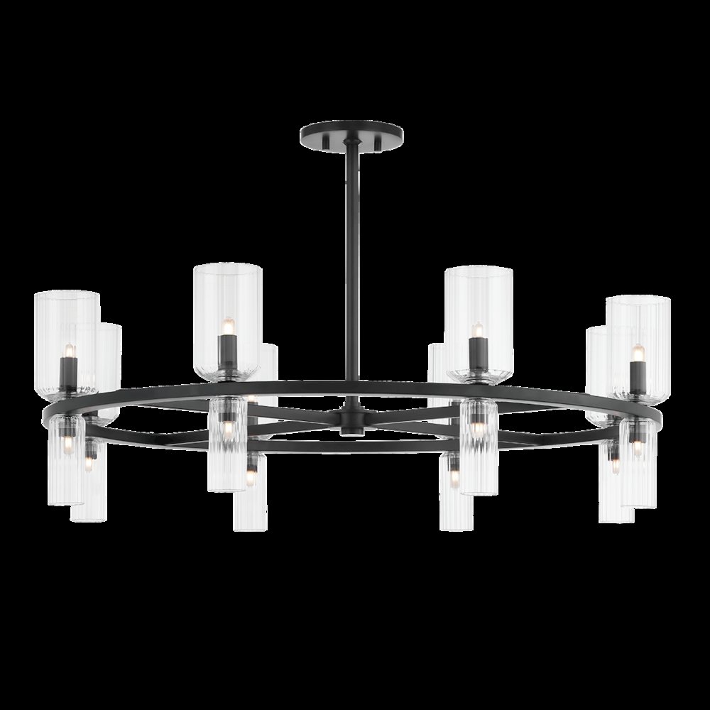 Tabitha Chandelier, Soft Black. Picture 1