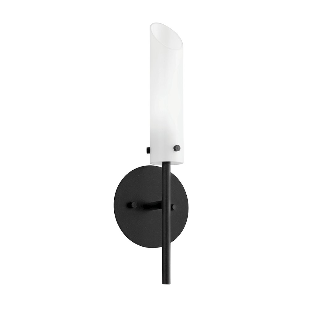 High Line Wall Sconce, Soft Off Black. Picture 1