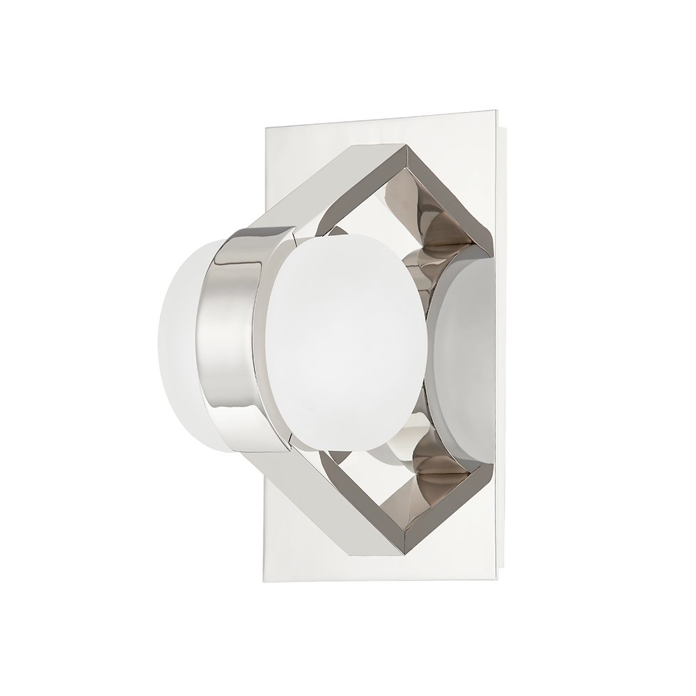 Orbit Wall Sconce, Polished Nickel. Picture 1