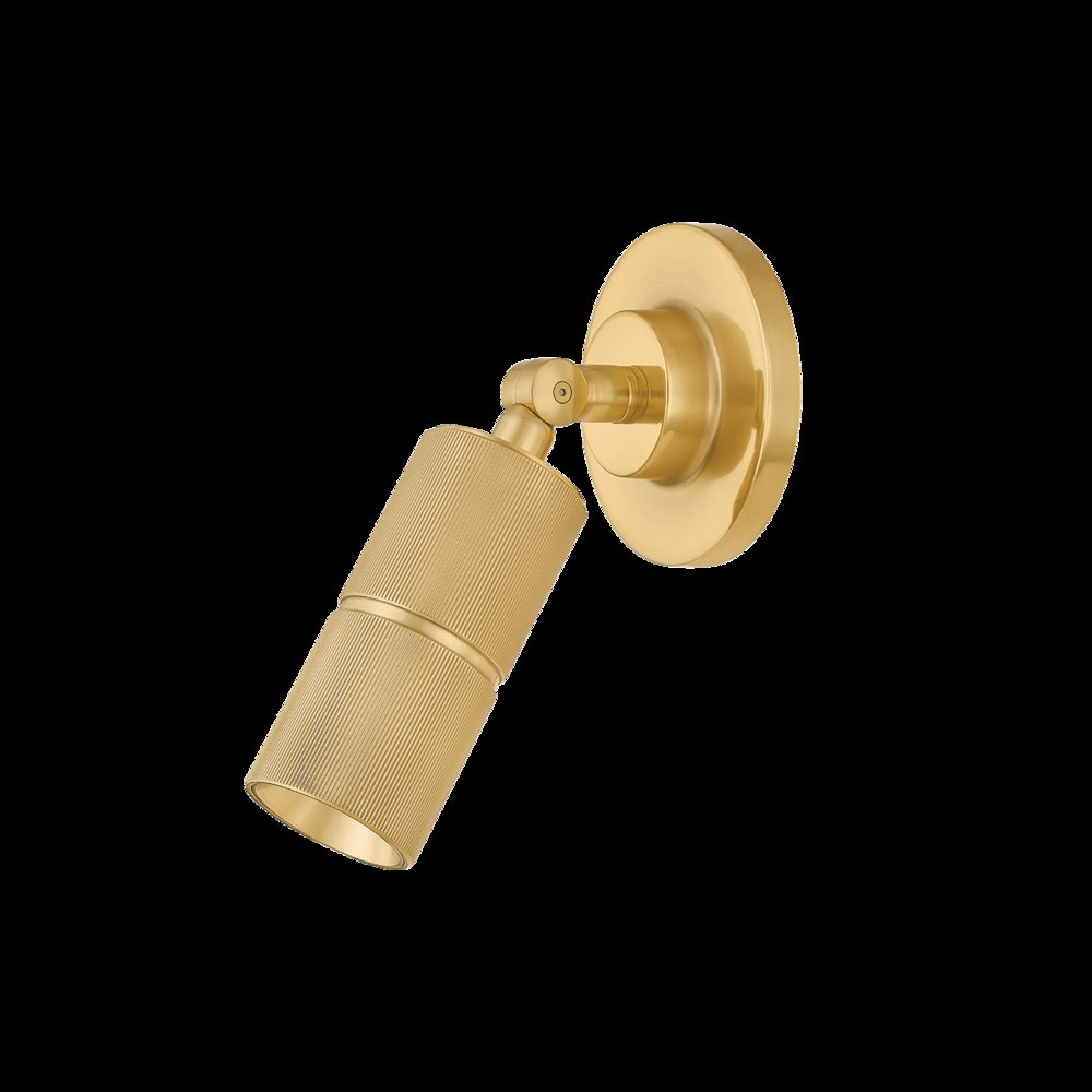 Truett Wall Sconce, Aged Brass. Picture 1