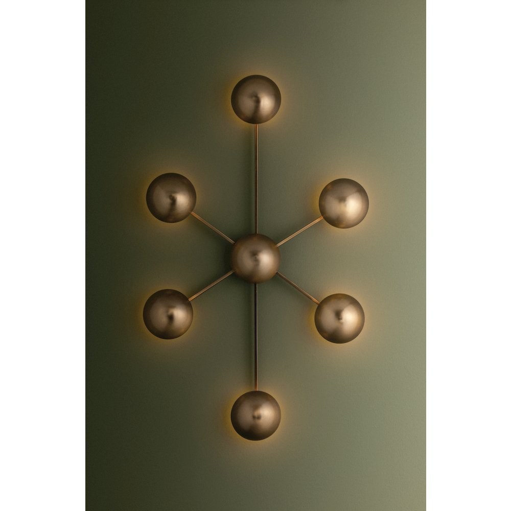 Giovanni Wall Sconce, Patina Brass. Picture 5