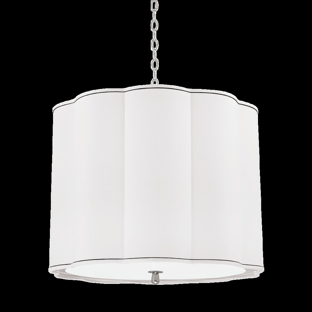 Sweeny Chandelier, Polished Nickel. Picture 1