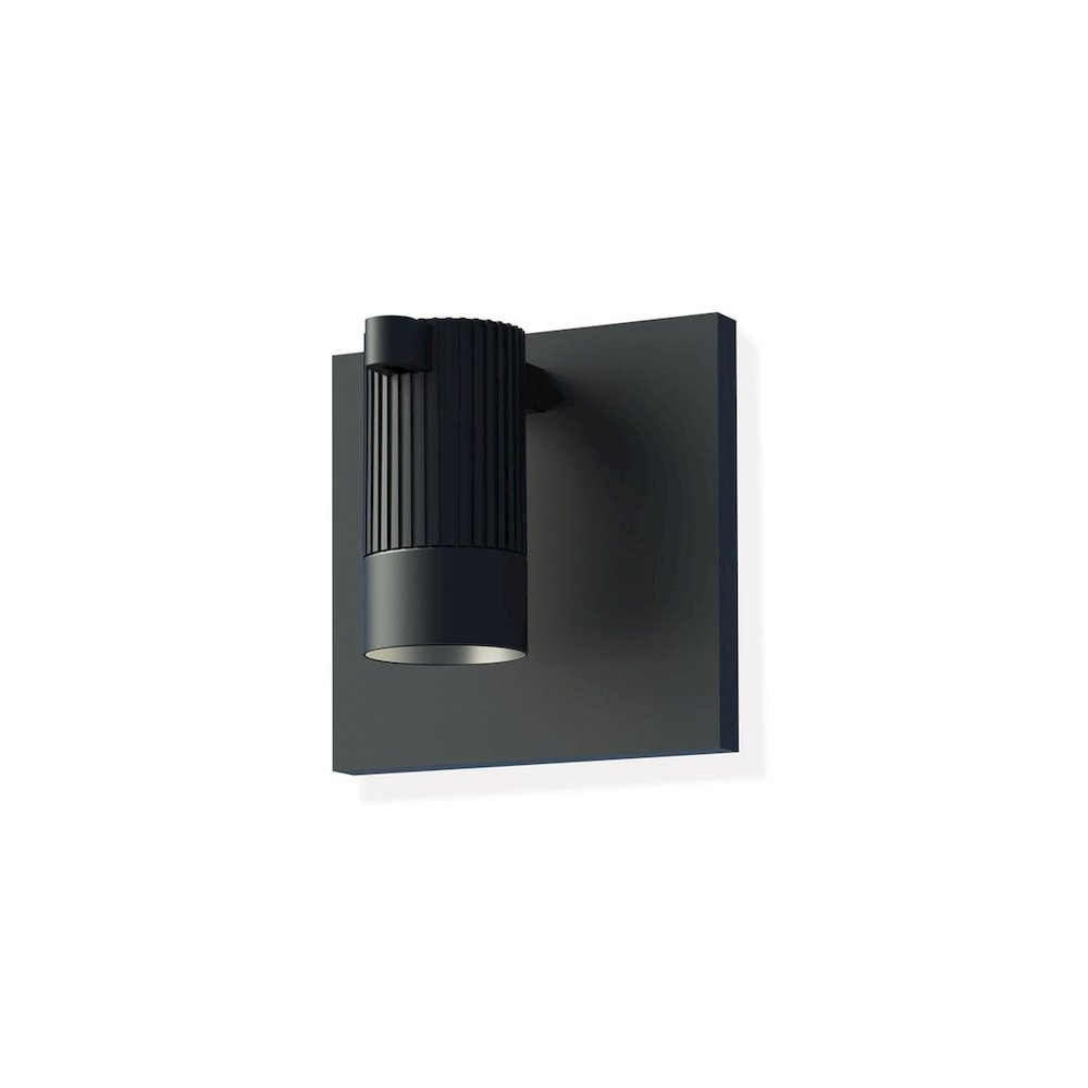 Suspenders Wall Sconce, Satin Black. Picture 1