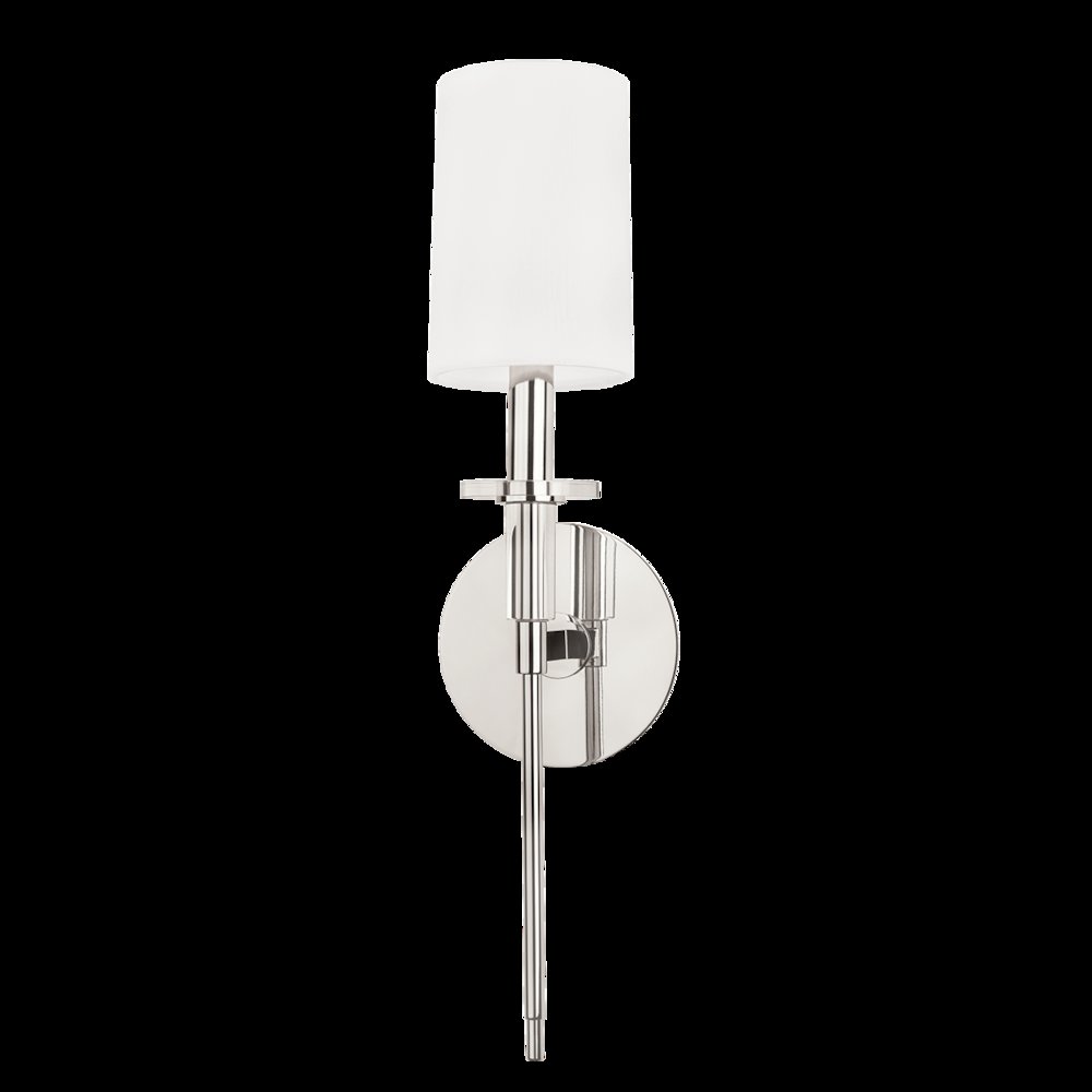 Amherst Wall Sconce, Polished Nickel. Picture 1