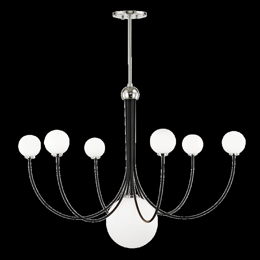 Coco Chandelier, Polished Nickel. Picture 1