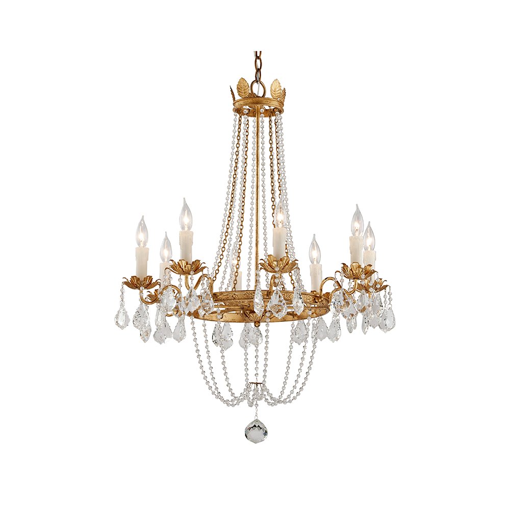 Viola Chandelier, Hand-Worked Iron. Picture 1