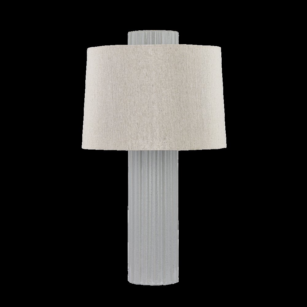 Manchester Table Lamp, Aged Brass. Picture 1