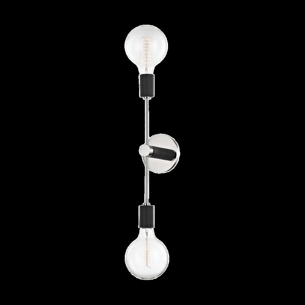 Astrid Wall Sconce, Polished Nickel. Picture 1
