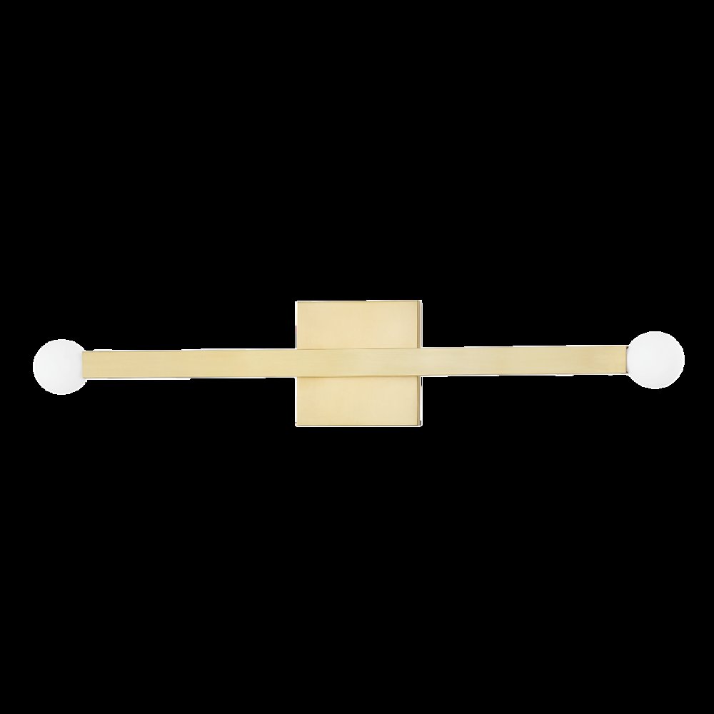 Dona Wall Sconce, Aged Brass. Picture 1