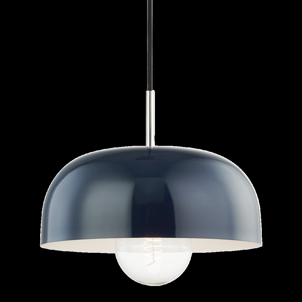 Avery Pendant, Polished Nickel. Picture 1
