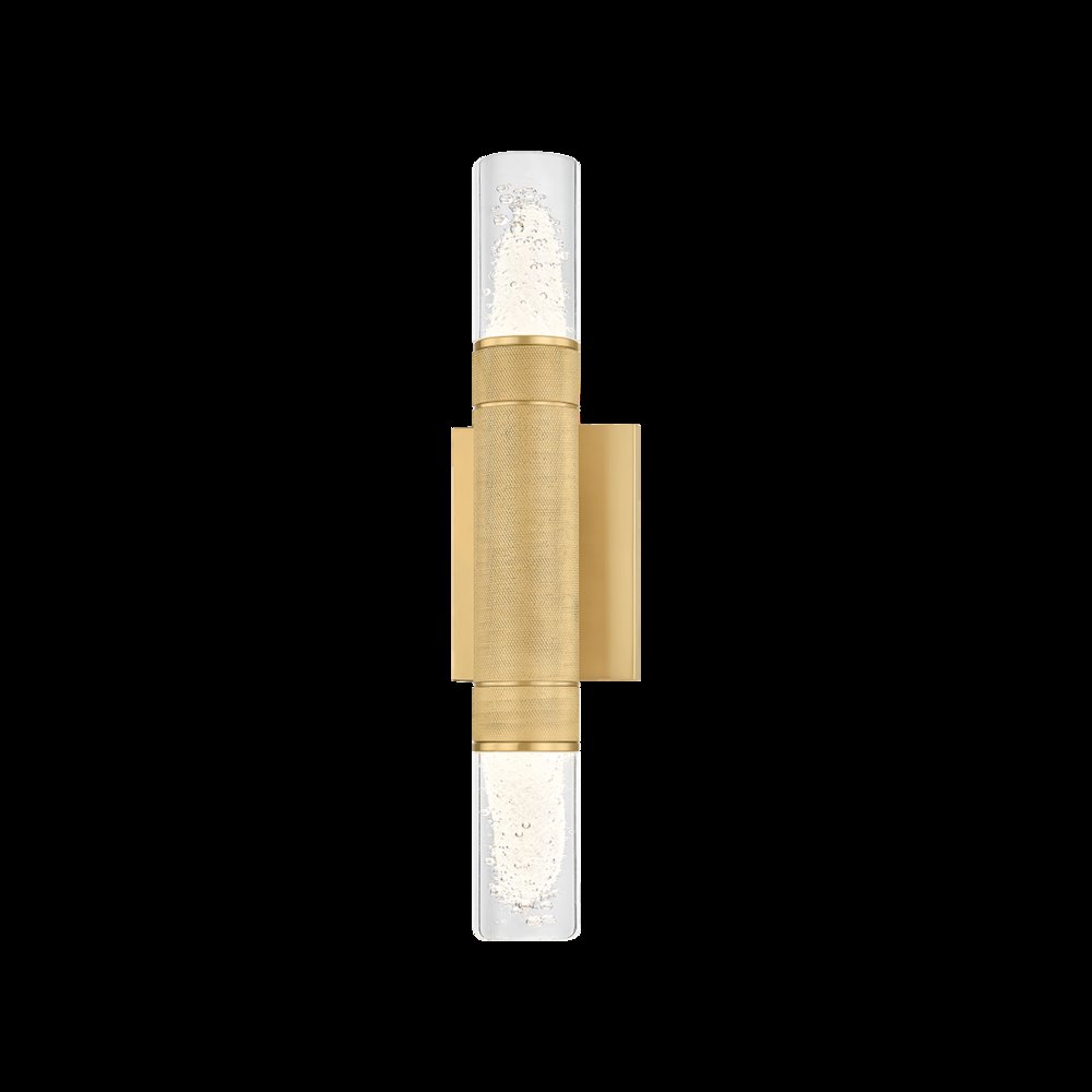 Glen Cove Wall Sconce, Aged Brass. Picture 1