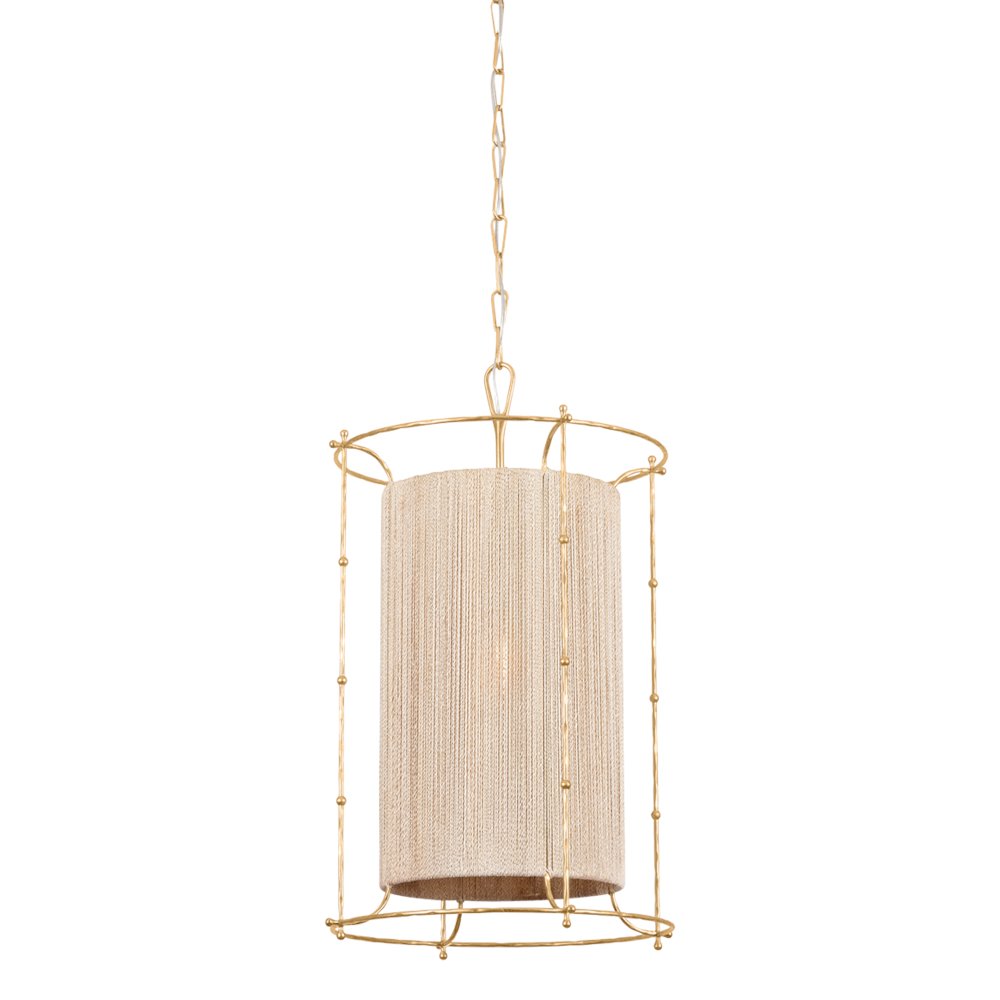 Jones Point Lantern, Vintage Gold Leaf. Picture 1
