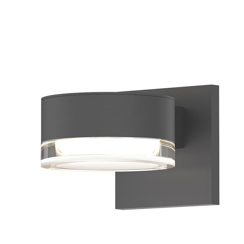 REALS Wall Sconce, Textured Gray. Picture 1
