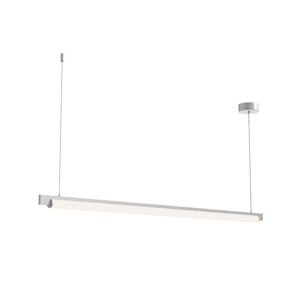 Keel Pendant, Bright Satin Aluminum. Picture 1