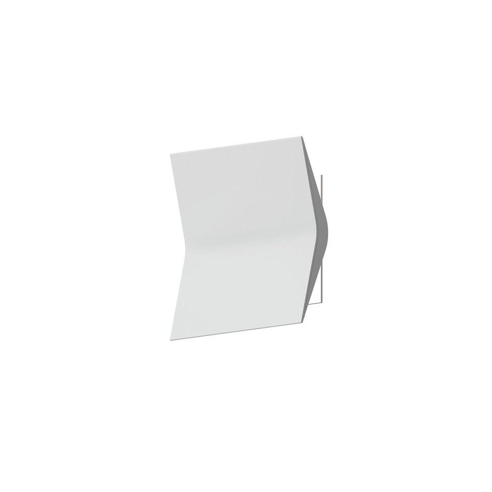 Turo Wall Sconce, Satin White. Picture 1